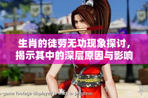 生肖的徒劳无功现象探讨，揭示其中的深层原因与影响