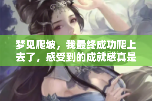 梦见爬坡，我最终成功爬上去了，感受到的成就感真是无法形容