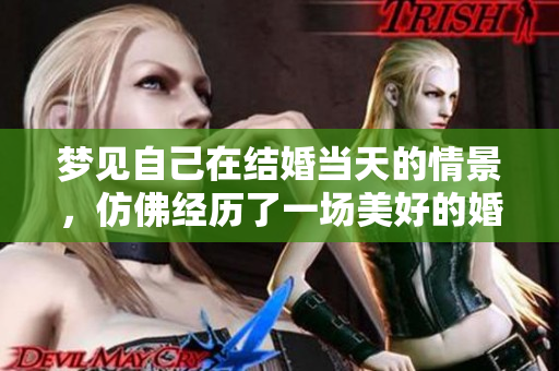 梦见自己在结婚当天的情景，仿佛经历了一场美好的婚礼梦境