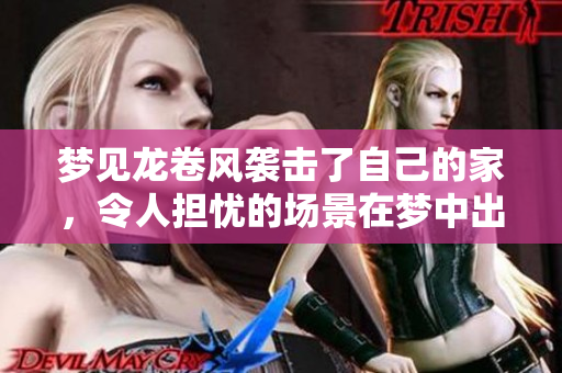 梦见龙卷风袭击了自己的家，令人担忧的场景在梦中出现了。