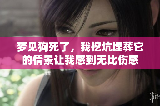 梦见狗死了，我挖坑埋葬它的情景让我感到无比伤感