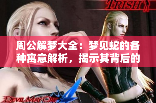 周公解梦大全：梦见蛇的各种寓意解析，揭示其背后的隐秘信息