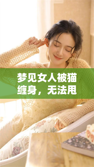 梦见女人被猫缠身，无法甩掉的情景让人深思