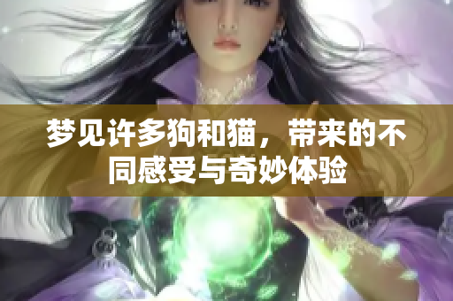 梦见许多狗和猫，带来的不同感受与奇妙体验