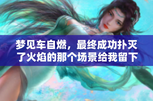 梦见车自燃，最终成功扑灭了火焰的那个场景给我留下了深刻印象