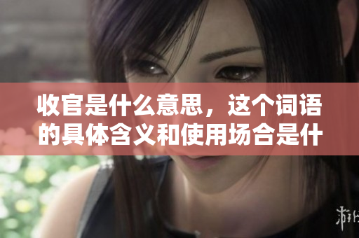 收官是什么意思，这个词语的具体含义和使用场合是什么呢