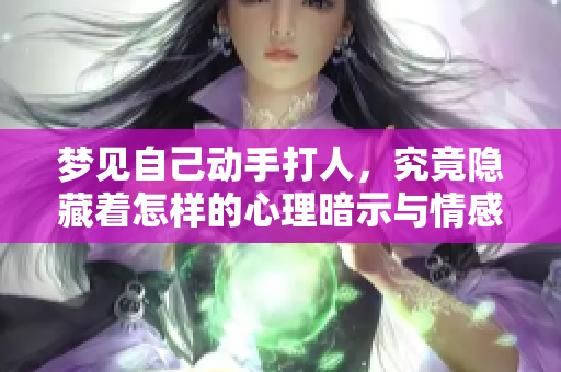 梦见自己动手**，究竟隐藏着怎样的心理暗示与情感呢