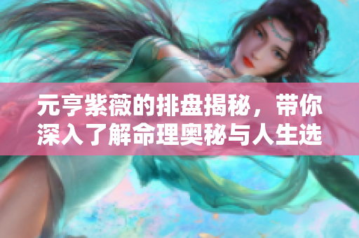 元亨紫薇的排盘揭秘，带你深入了解命理奥秘与人生选择
