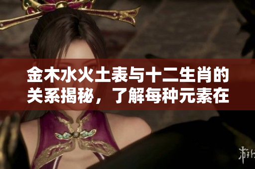 金木水火土表与十二生肖的关系揭秘，了解每种元素在生肖中的独特意义