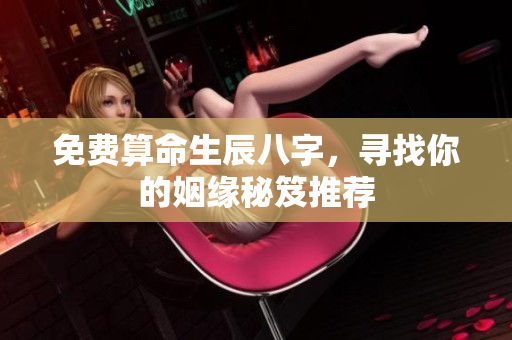 免费算命生辰八字，寻找你的姻缘秘笈推荐