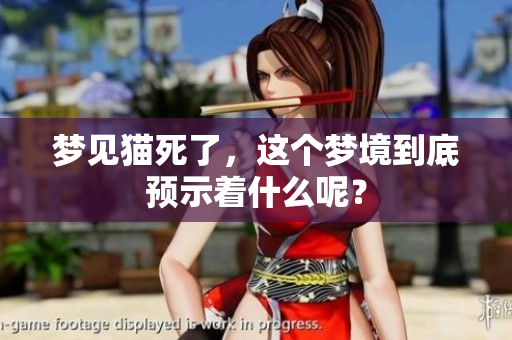 梦见猫死了，这个梦境到底预示着什么呢？