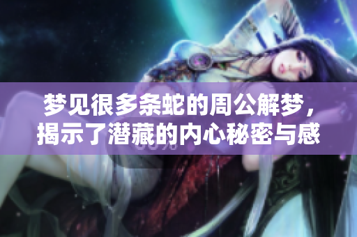 梦见很多条蛇的周公解梦，揭示了潜藏的内心秘密与感受