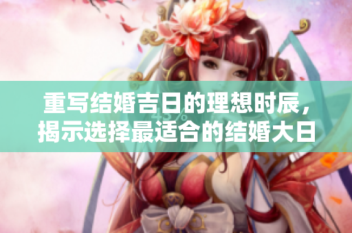 重写结婚吉日的理想时辰，揭示选择最适合的结婚大日子