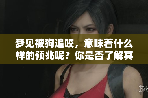 梦见被狗追咬，意味着什么样的预兆呢？你是否了解其中的含义？
