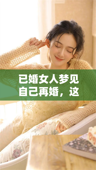 已婚女人梦见自己再婚，这暗示了什么样的预兆呢