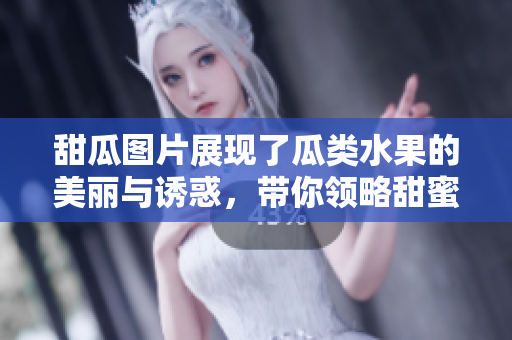 甜瓜图片展现了瓜类水果的美丽与诱惑，带你领略甜蜜的夏日风情