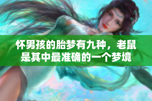 怀男孩的胎梦有九种，老鼠是其中最准确的一个梦境