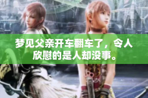 梦见父亲开车翻车了，令人欣慰的是人却没事。