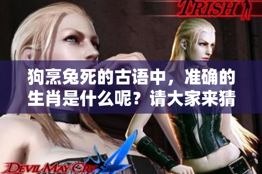 狗烹兔死的古语中，准确的生肖是什么呢？请大家来猜猜！