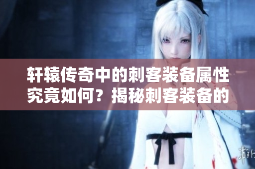 轩辕传奇中的刺客装备属性究竟如何？揭秘刺客装备的详细属性解析！