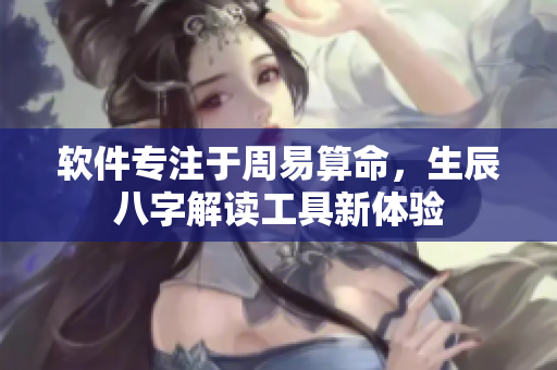 软件专注于周易算命，生辰八字解读工具新体验