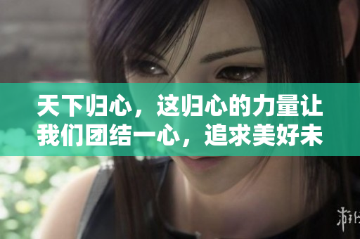 天下归心，这归心的力量让我们团结一心，追求美好未来