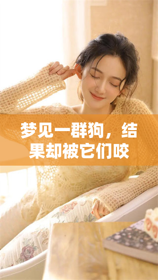 梦见一群狗，结果却被它们咬人，真是让人毛骨悚然的预兆