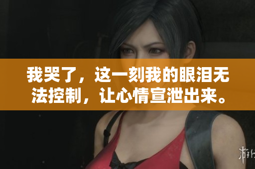 我哭了，这一刻我的眼泪无法控制，让心情宣泄出来。