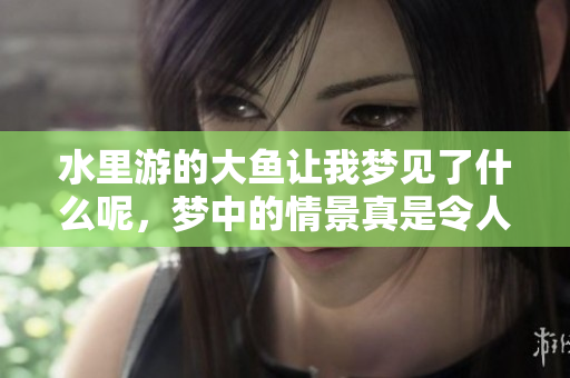 水里游的大鱼让我梦见了什么呢，梦中的情景真是令人难忘